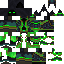 Black skin: raw texture render