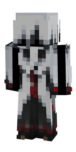 Black skin: body, back render
