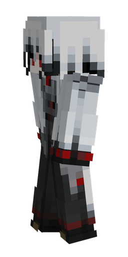 Black skin: body, left side render