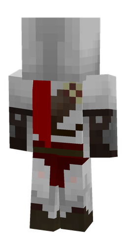 Brown skin: body, back render