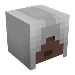 Brown skin: head render