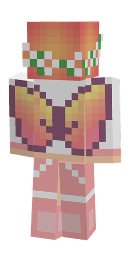 Classic skin: body, back render