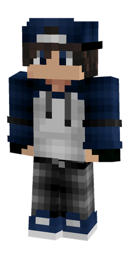 Black skin: body, front render