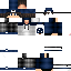 Black skin: raw texture render
