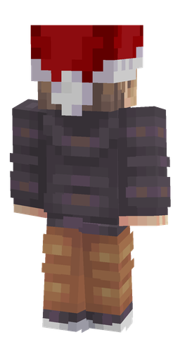 Black skin: body, back render