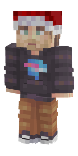 Black skin: body, front render