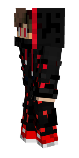 Black skin: body, left side render
