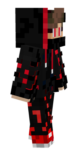 Black skin: body, right side render