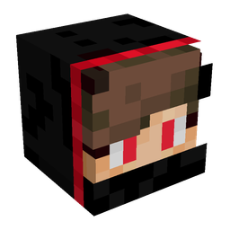 Black skin: head render
