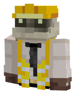 Black skin: bust render