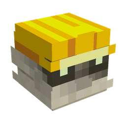 Black skin: head render