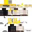 Black skin: raw texture render