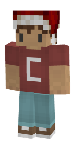 Blue skin: body, front render