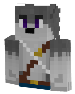 Blue skin: bust render