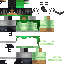 Black skin: raw texture render