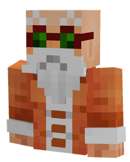 Blue skin: bust render
