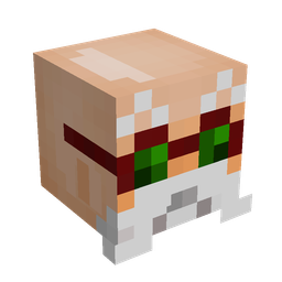 Blue skin: head render