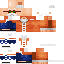 Blue skin: raw texture render
