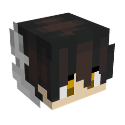 Black skin: head render