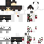 Black skin: raw texture render