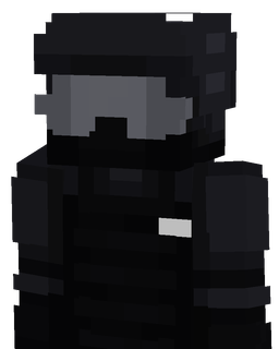 Black skin: bust render