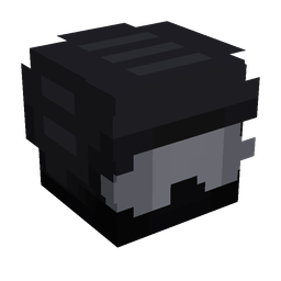 Black skin: head render