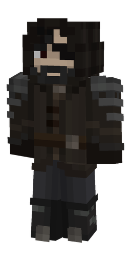 Black skin: body, front render