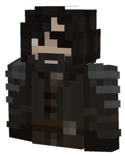 Black skin: bust render