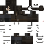 Black skin: raw texture render