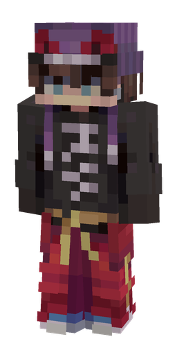 Black skin: body, front render