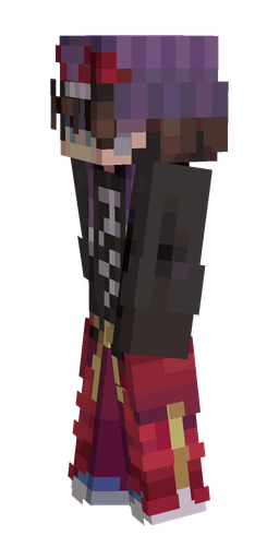 Black skin: body, left side render
