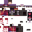 Black skin: raw texture render