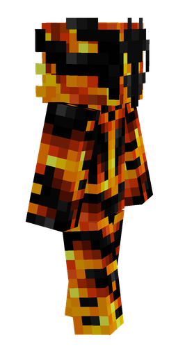 Black skin: body, right side render