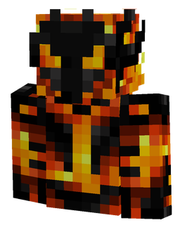 Black skin: bust render