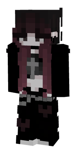 Black skin: body, front render