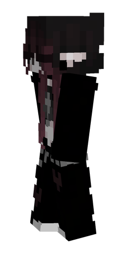 Black skin: body, left side render