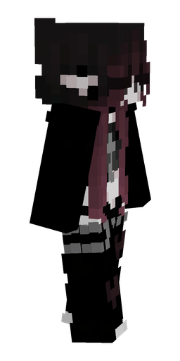 Black skin: body, right side render