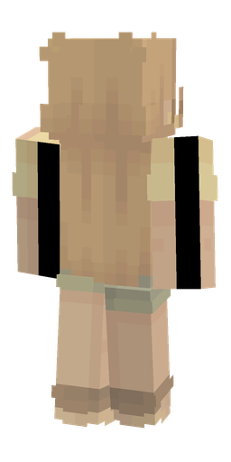 Classic skin: body, back render