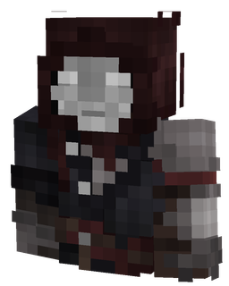 Black skin: bust render