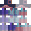 Blue skin: raw texture render