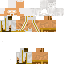 Classic skin: raw texture render