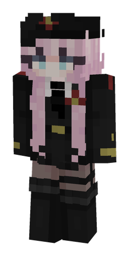 Black skin: body, front render