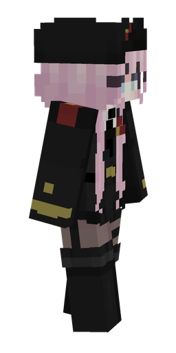 Black skin: body, right side render