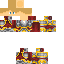 Classic skin: raw texture render