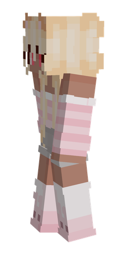 Orange skin: body, left side render