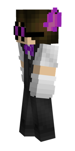 Black skin: body, left side render