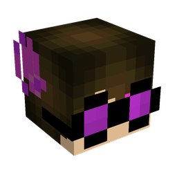 Black skin: head render