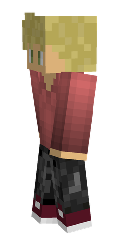 Black skin: body, left side render