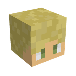 Black skin: head render