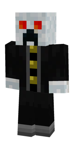 Black skin: body, front render
